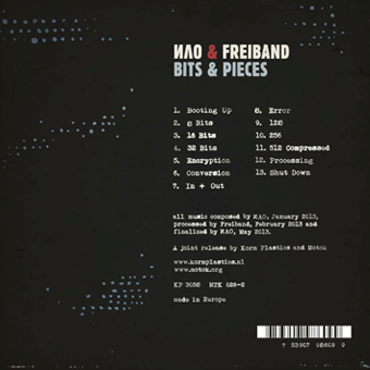 Back side from the sleeve from the compilation CD "This is Electronic Minimal Synthesizer"